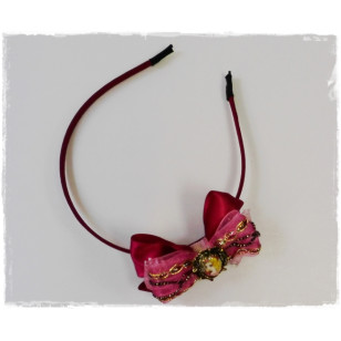 Lady Oscar ( The Rose of Versailles ) ベルサイユのばら Marie Antoinette Anime Cabochon Hair Bows ( Hair Clip or Hair Band )